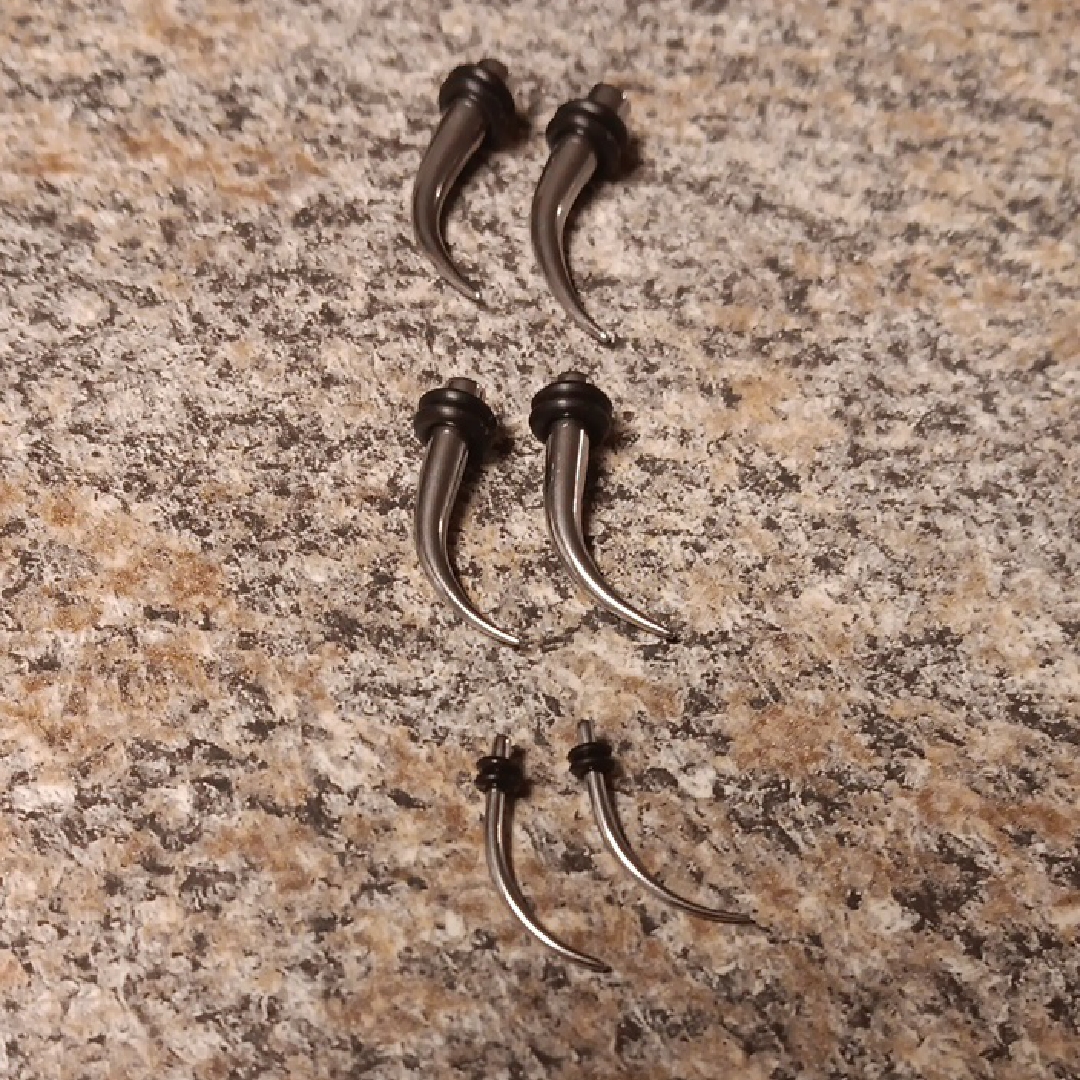 Surgical Steel Horn Gauges